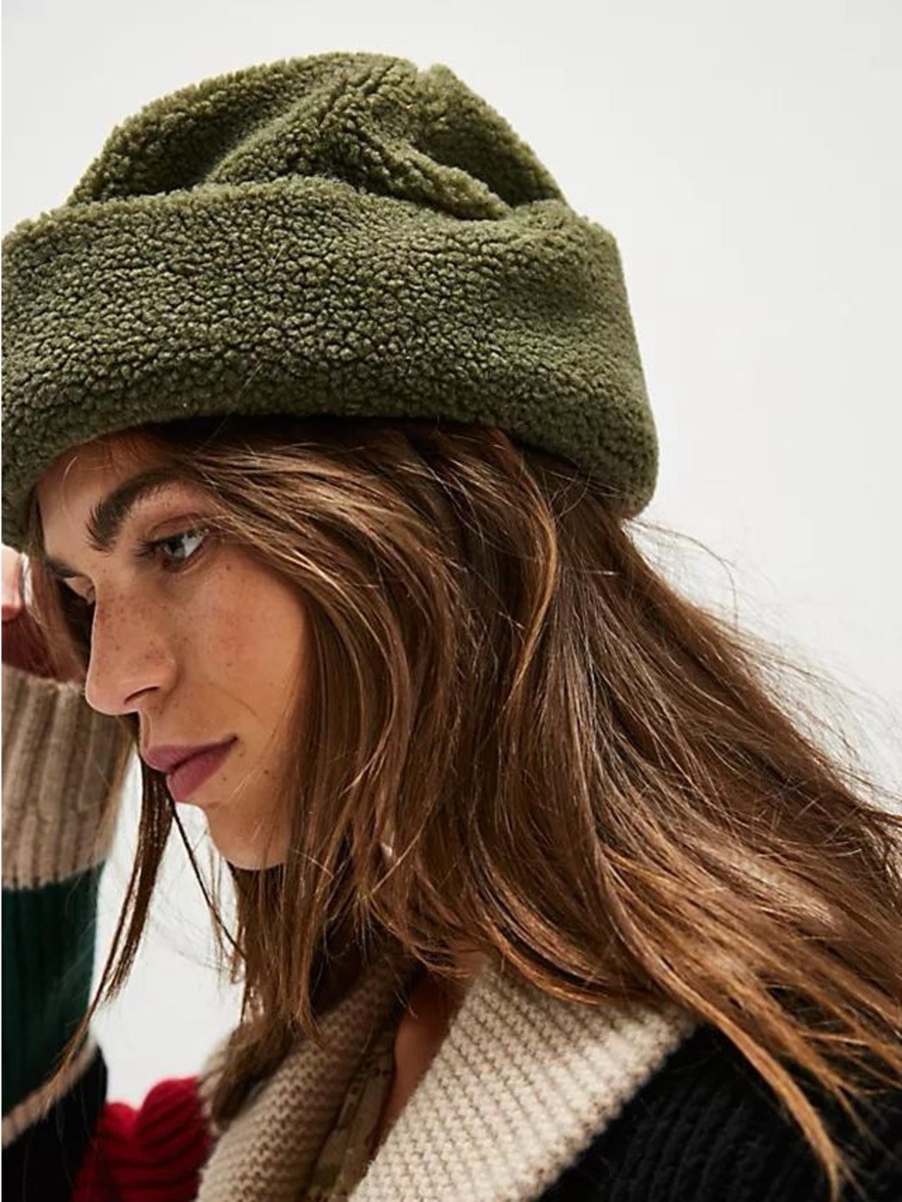 NWOT Free People Sherpa Fishermans Cap